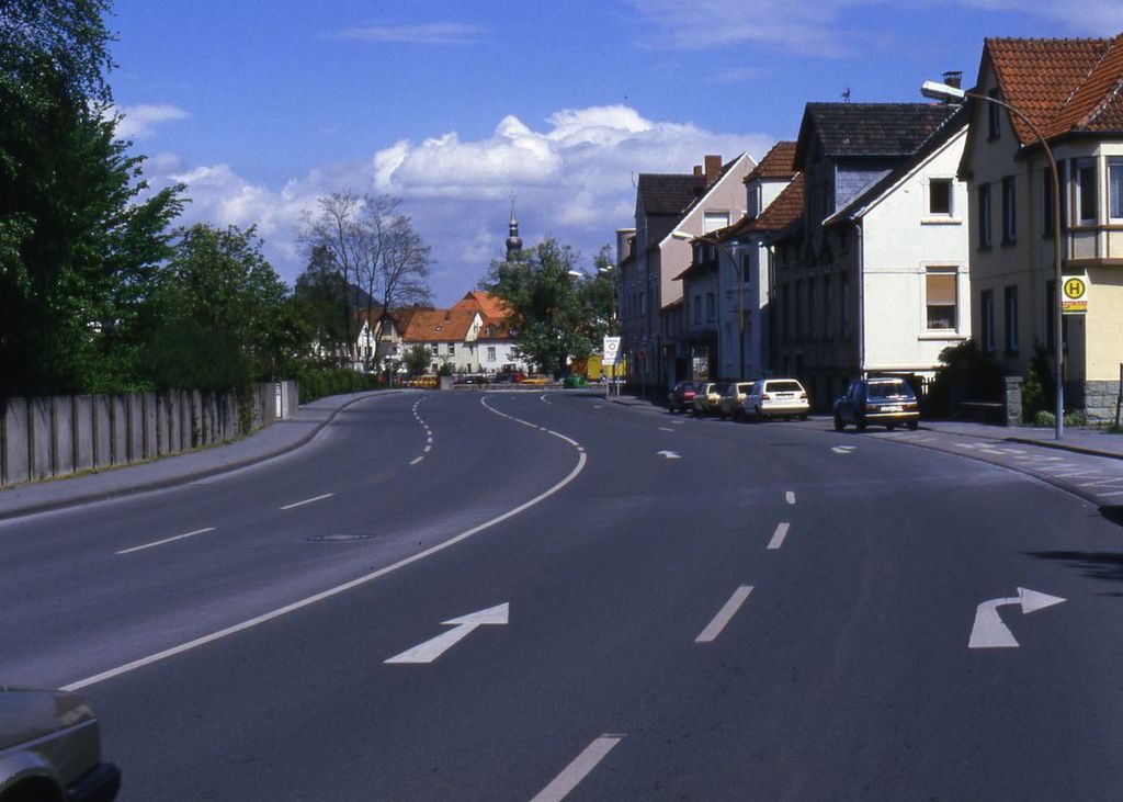 Anfang der 80er Jahre war die Klosterstraße eine vierspurige Verbindung zur Altstadt.