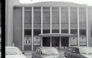 Der Kolpingsaal wurde Anfang der 80er Jahre abgerissen.