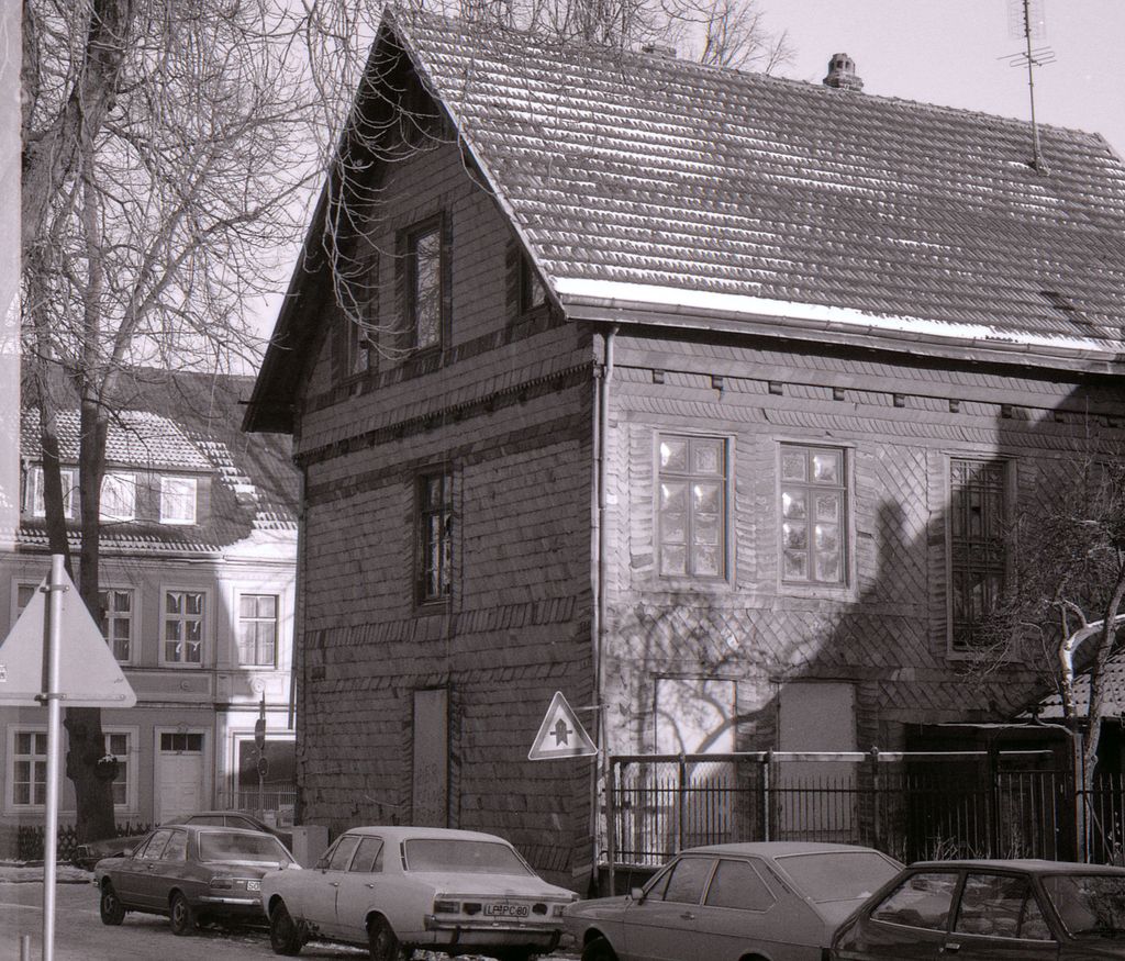 Gebäude an der David-Gans-Straße Ecke Stiftstraße