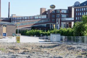 Hella, Ansicht von der Rixbecker Straße Richtung Norden nach Abriss