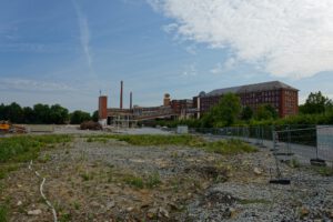 Hella, Ansicht von der Rixbecker Straße Richtung Norden nach Abriss