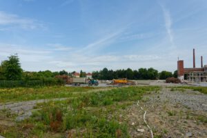 Hella, Ansicht von der Rixbecker Straße Richtung Norden nach Abriss